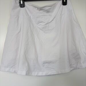 Pink Victorias Secret Sport Short Skirt Cross Band White Pockets Size XL